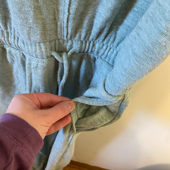 Free People Beach Bicoastal Jumpsuit seafoam mint green size small - Picture 4 of 4